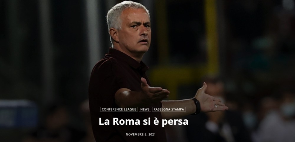 罗马主场落败，球迷表现失望情绪的简单介绍